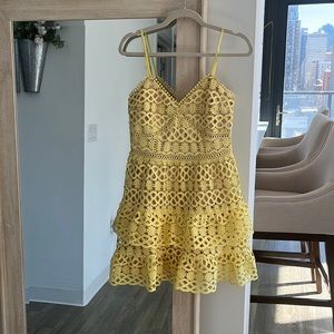 Lulus Yellow Dress